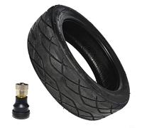 10inch Tubeless Tyres For Ninebot Max G30/G30E/G30LP Electric Scooter Rubber 10x2.50-6.5 Tires Valve Replacement Parts(Tire+straight nozzle)