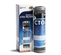 10Inch Universal CTO Sintered Activated Carbon Water Filter Replacement Removal The Cholorine Water Purifier for Sink RO Drinking