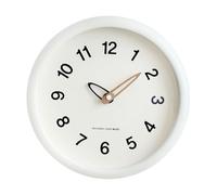 10inch Wall Clock Decorative Wall Clocks Nordic Mute Wall Hanging Clock Large Numerals for Living Room Kitchen Decoration, Beige