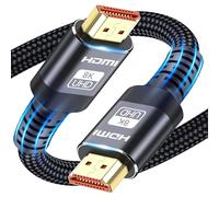 10K 8K HDMI Cable 2.1, HDMI Cables Available in 2M, 3M, 5M, 6M, 7.5M,1M Lengths for Selection,Ultra HD Cable High-Speed Lead 48Gbps, HDMI Cables (8K@60Hz) Supports Dynamic HDR, eARC, Dolby Atmos