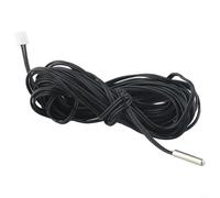 10K Waterproof Thermistor Temperature Sensor Probe 4x20mm 1% 3950 for Use in Air Conditioners and Washing Machines (5M)