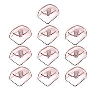 10Keys MOAs Profile 1.25U Transparents Crystal Blanks Keycaps For MX Switches Gaming Keyboards Game Lovers Customizable Keycaps For Programmers