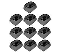 10Keys MOAs Profile 1.25U Transparents Crystal Blanks Keycaps For MX Switches Gaming Keyboards Game Lovers Customizable Keycaps For Programmers