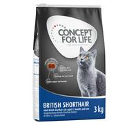 10kg/9kg Concept for Life Dry Cat Food - 10% Off! * - Adult British Shorthair (9kg)
