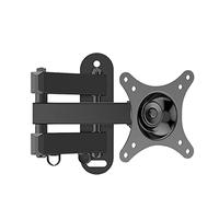 10kg Adjustable 14-32 Inch Tv Wall Mount Bracket Flat Panel Tv e Support 20 Degrees Tilt with Small Wrench for Led Monitor,B