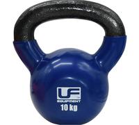 10KG Cast Iron Kettlebell - Podwer Coated & Dipped - Kettle Bell Metal Swing