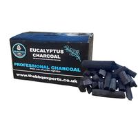10kg Eucalyptus Charcoal by The BBQ Experts - Restaurant-Grade Oak Wood Charcoal for BBQ, Smoking & Grilling - Long Lasting Charcoal - 4 Hour Burn Time