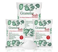 10kg Granular Salt For Granular Water Softeners Best For Laundry Kitchen Dish Washing | Compatible To All Water Softner Salt Machines | Food Grade 100% Genuine British Salt (3 Bag)