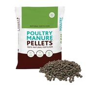 10kg poultry chicken manure pellets - organic Fertiliser - all purpose natural plant fertiliser - garden manure chicken pellets 10kg bag.