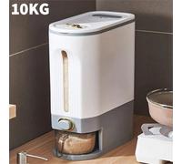 10Kg Rice Dispenser Grain Storage Food Box Sealed Container Airtight