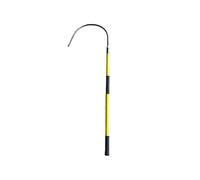 10kv-220kv High Voltage Insulated Extendable Rescue Hook, Epoxy Resin, portable anti-electrocution, for Emergency Rescue & Safety Yellow-1.5m
