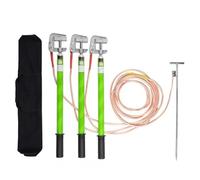 10KV High Voltage Grounding Wire Rod for Power Plants - 25mm² Transparent Soft Copper Wire