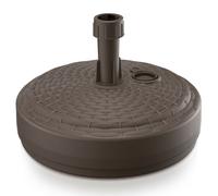 10L 12L Rattan Garden Patio Plastic Parasol Base Beach Umbrella Stand Summer