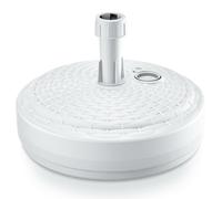 (White, Round) 10L 12L Rattan Plastic Parasol Base Umbrella Stand