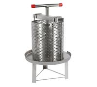 10L/2.6Gal Honey Press Machine Manual Mesh Stainless Steel Honey Extractor Multiple Beeswax Presser for Squeeze for Households,Restaurants, Farms, Beekeeping Farms