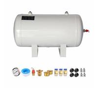 10L/20L/30L/40L/50L/80L/100L Large Air Tank, High Pressure Carbon Steel Air Tank Kit with Accessories, for Aerospace/Auto Repair Industry(20L/5.3Gal)