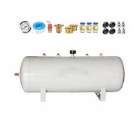 10L/20L/30L/40L/50L/80L/100L Large Air Tank, High Pressure Carbon Steel Air Tank Kit with Accessories, for Aerospace/Auto Repair Industry(60L/15.9Gal)
