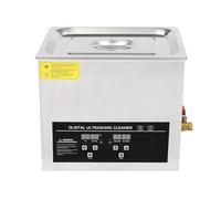10L 240W Ultrasonic Cleaner, Portable Ultrasonic Cleaning Machine with Heater and Timer, Professional Stainless Steel Ultrasonic Parts Cleaner for Glasses, Watches, Dentures, Jewellery