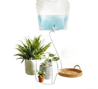 10L Adjustable Drip Irrigation Bag With Valve Large Capacity Reinforced Plastic Precise Flow Control Quick Connect Leak Resistant Suitable For Flowers Succulents Garden Crops Extended Watering