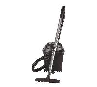 10L Black Wet & Dry Cylinder Vacuum Cleaner, 1000W