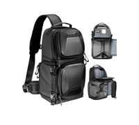 10L Camera Sling Bag Hardshell Photographers Shoulder Crossbody Backpack，Compatible For DSLR
