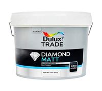 10L Diamond Matt Dulux Trade Pure Brilliant White