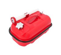 10L Fuel Tank Can, 2.2 Gallon Red Plastic Petrol Can with Pouring Spout & Anti-Leak Cap, Portable Gasoline Diesel Container with Fueling Pipe, Durable Jerry Can for Car, Motorcycle (10L)