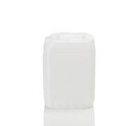 10L HDPE Jerry Can with Screw Lid - Natural Heavy Duty Plastic Fuel & Water Container, Chemical Resistant Liquid Storage Can for Petrol, Diesel, Camping, Garden & Workshop