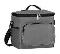 10L Insulated Lunch Bag, Leakproof Thermal Lunch Box Bag for Men Women Adults, Large Cool Bag with Adjustable Shoulder for Work Beach Picnic Camping