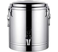 10L Insulated Stainless Steel Hot Water Dispenser - Coffee & Tea Urn Keeps Drinks Hot for Hours Perfect for Milk Soup Iced Beverages - Ideal for Parties Events & Catering