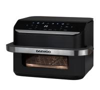 10L 'Megadrawer' Single or Double Air Fryer Dual Drawer Large Capacity Daewoo Black One Size