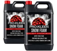 10L Of Pro-Kleen Cherry Snow Foam With Wax Super Thick & Non-Caustic Foam