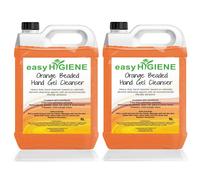10L ORANGE Abrasive Beaded Hand Cleaner grit liquid soap HEAVY DUTY 2x 5L