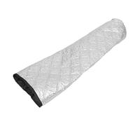 10L Oxygen Cylinder Cover Silver Oxford Cloth Quick Release | Cotton lined dust guard for gas canisters, wear resistant portable sleeve, for industrial and outdoor use