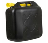 10L Petrol Diesel Fuel Jerry Can,Car Spout Nozzle Flexi with Spout Nozzle Container Storage for Car Van Motorcycle,Emergency Backup for Vehicles Storage(Black)