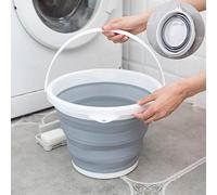 10L Portable Folding Bucket PP Plastic Basin Tourism Outdoor Washing Bucket Fishing Promotion Camping Car Wash Bucket Space Save