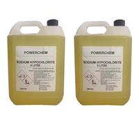 (10L) Sodium Hypochlorite 14-15% HIGH Strength Patio Block Paving Driveway Cleaner | Algae Weed Moss Mould Blackspot & Lichen Killer Remover