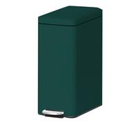 10L Stainless Steel Step Trash Can - Soft-Close Lid, Removable Inner Bucket, Slim Design for Kitchen, Bathroom, Living Room - Odor Control, Space-Saving Waste Bin.