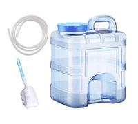10L Water Storage Tank - Heavy Duty Food Grade Bucket, Leak Proof Design, Camping Survival, RV Trips, Garage, Patio, Farm, Workshop, Pool, Includes One