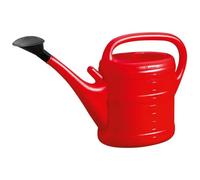 10L Watering Can|Lightweight Watering Can For Garden|Watering Can Indoor & Outdoor with Detachable Sprinkler Rose Head (Red)