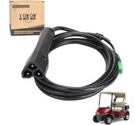 10L0L 48V Charger Receptacle Plug Cables and Connector Kit for Golf Cart EZGO RXV 2008-up Electric