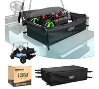 10L0L Cargo Bag for 4 Passenger Golf Carts, Storage Grocery Shopping Bag for Yamaha, EZGO TXT/RXV, Club Car DS/Precedent Golf Cart