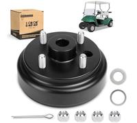 10L0L Golf Buggy Brake Drum,Large Hole Fine Splined Golf Cart Brake Drum for 4 Cycle Gas 1991-Up EZGO Golf Carts 21807-G1