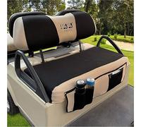 10L0L Golf Buggy Seat Cover, Easy Install Breathable and Scratch Resistant with Removable Storage Pocket Golf Cart Seat Cover,Summer Washable Golf Buggy Seat Protecter for EZGO TXT RXV & Club Car DS