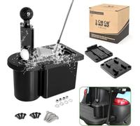 10L0L Golf Cart Ball Wash and Club Cleaner Kit, Removable Golf Club Head and Golf Ball Wash Cleaner for Yamaha EZGO Club Car