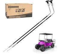 10L0L Golf Cart Choke Control Cable for EZGO TXT Medalist 1994-up Gas Cart, Replace OEM 25693G04(2 Pack)