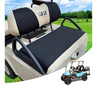 10L0L Golf Cart Front Seat Covers for Yamaha/Club Car Precedent Original Front Seat, Easy Install with Polyester Bench Seat Protector