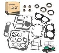 10L0L Golf Cart Gasket Seal Rebuild Kit for EZGO 295cc 350cc 4 Cycle Gas Golf Cart 1991-2008 Fuji Robin Engine Pre MCI inc MCI Breather Gasket,Engine Rebuild Breather Gasket Seal Kit,OEM#7608902