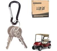 10L0L Golf Cart Keys, EZGO Golf Cart Key Replacement 2 PCS for EZGO 1982-up Gas and Electric Golf Cart 17063-G1 17063G1