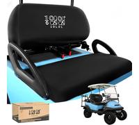 10L0L Golf Cart Seat Dust Cover Seat Cover Protector Waterproof Dustproof Sun-Proof Sun Shade Weather Resistant All Season Protection for EZGO Club Car Yamaha Front & Rear Seat
